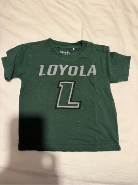 Loyola Kids Short-Sleeve Graphic Tee in Green